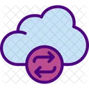 Sincronizar Nube Nube Almacenamiento Icon