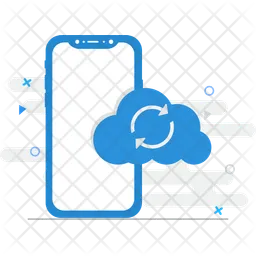 Sincronización de la nube móvil  Icono