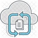 Sincronizzazione Sincronizzazione Cloud Sincronizzazione Icon