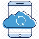 Cloud Computing Dati Cloud Servizi Cloud Icon