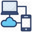 Sincronizzazione dei dati nel cloud  Icon