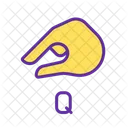 Q Letter Sign Icon