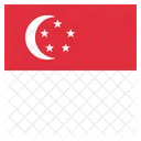 Singapore National Country Icon