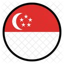 Singapore Nation Country Icon