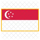 Singapore Flag Country アイコン