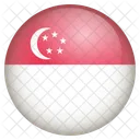 シンガポール、国旗 アイコン