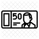 Singapore Currency Notes Icon