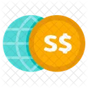 Singapore Dollar Currency Currencies Icon