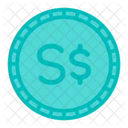 Singapore Dollar  Icon