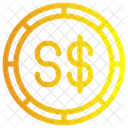 Singapore Dollar Currency Sngapore Currency Icon