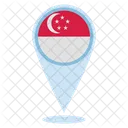 Singapore Location Icon