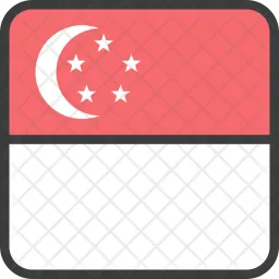 Singapur Flag Icono