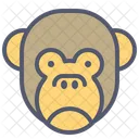 Singe Triste Icône