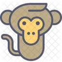 Bebe Singe Icône