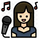 Singer Vocalist Woman Icon