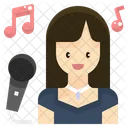 Singer Vocalist Woman Icon