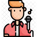 Singer Song Microphone Icon