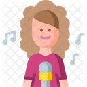 Singer  Icône