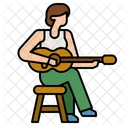 Singer Guitar Acoustic Icône