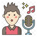Singer  Icône