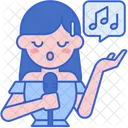 Singer Music Song Icône