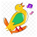Singing bird  Symbol
