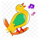Singing bird  Icon