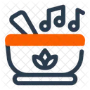 Singing Bowl Sound Therapy Meditation Icon