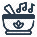 Singing Bowl Sound Therapy Meditation Icon