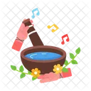 Singing Bowl Tibetan Bowl Meditation Bowl Icon