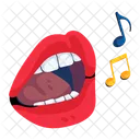 Singing  Icon