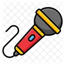 Singing Mic Microphone Media Icon