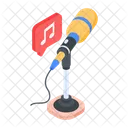 Singing Mic Audio Mic Music Mic Icon