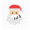 Singing santa claus  Icon