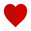 Single Heart Valentine Icon