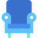 Single Armchair Sofa Chair Icon