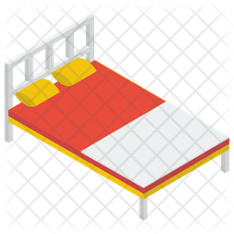 Single Bed Icon