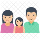 Parents Single Child Icon