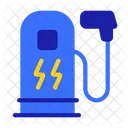 Single fast charging station  Icon