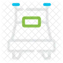 Single Bed Furniture Icon
