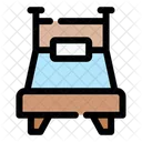 Single Bed Furniture Icon