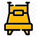 Single Bed Furniture Icon