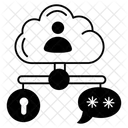 Technology Monitor Data Security Icon