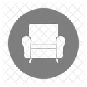 Single Sofa Chair Couch Icon