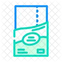 Single Wrapped Toilet Icon