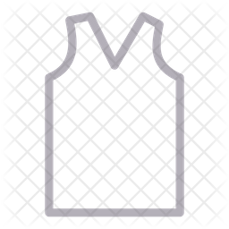 Singlet Icon - Download in Line Style