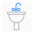 Sink Faucet Bathroom Icon
