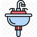 Sink Wash Basin Cleaning Icon