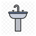 Sink Tap Hand Wash Icon