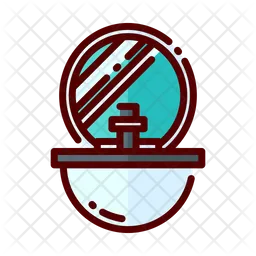 Sink And Mirror  Icon
